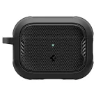 Spigen Core Armor Apple AirPods Pro 3 tok karabinerrel, Black, fekete