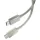 Spigen EB6015CC USB-C-USB-C töltő- és adatkábel, 60W, 1,5m, Natural Titanium, bézs