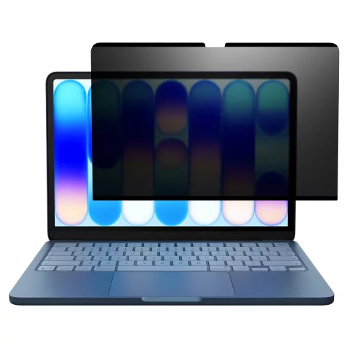 Spigen Safe View Apple Macbook Neo 13 (2026) tempered glass betekintésgátló kijelzővédő fólia, privacy
