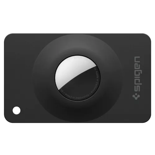 Spigen Airfit Apple AirTag 1 / 2 tok, Airtag tartó szett, fekete (2db)