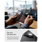 Spigen Airfit Apple AirTag 1 / 2 tok, Airtag tartó szett, fekete (2db)