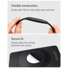 Spigen Airfit Apple AirTag 1 / 2 tok, Airtag tartó szett, fekete (2db)