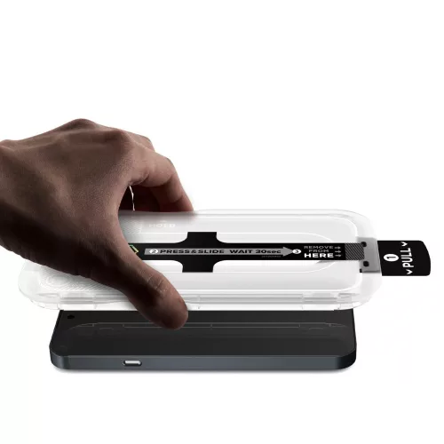 Spigen Glas.tR EZ Fit Pro HD Nothing Phone 4A tempered kijelzővédő fólia felhelyező kerettel (2db)