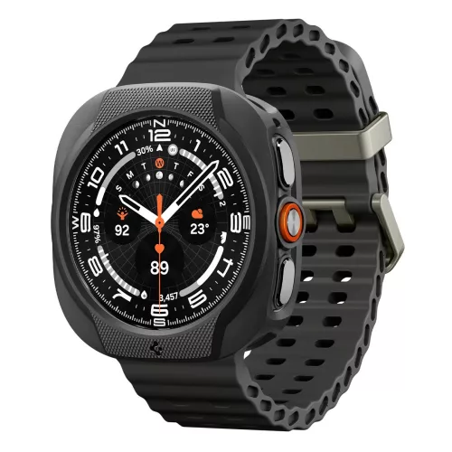 Spigen Liquid Air Samsung Galaxy Watch Ultra 2 2026 (47mm) tok, fekete