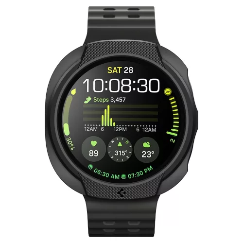 Spigen Liquid Air Samsung Galaxy Watch 8 / Watch 9 (44mm) tok, fekete