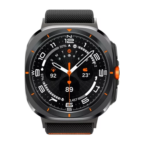 Spigen Fit Lite Samsung Galaxy Watch Ultra 2024 / 2025 / 2026 (47mm) szíj, fekete