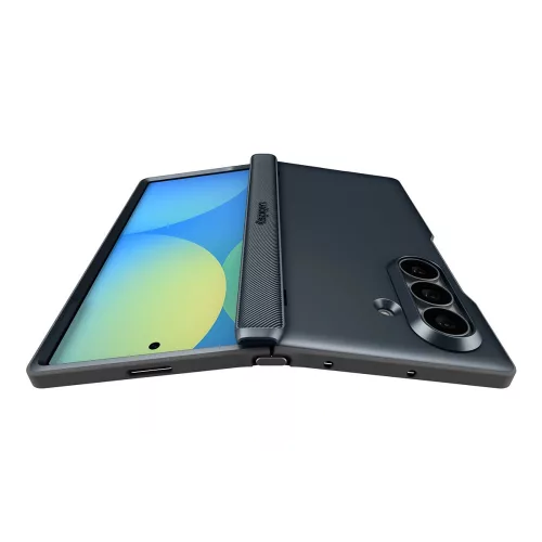 Spigen Slim Armor Pro Samsung Galaxy Z Fold 8 Ultra Metal Slate tok, kék