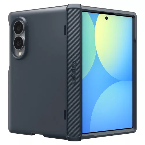 Spigen Slim Armor Pro Samsung Galaxy Z Fold 8 Metal Slate tok, kék