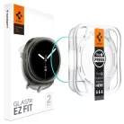 Spigen Glas.tR EZ Fit Samsung Galaxy Watch 8 / 9 (44mm) tempered kijelzővédő fólia felhelyező kerettel (2db)