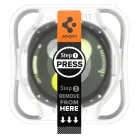Spigen Glas.tR EZ Fit Samsung Galaxy Watch 8 / 9 (44mm) tempered kijelzővédő fólia felhelyező kerettel (2db)