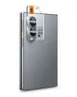 Spigen Glas.tR EZ Fit Optik Pro Samsung Galaxy Z Fold 8 Tempered kameralencse-védő fólia felhelyező kerettel, fekete (2db)