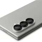 Spigen Glas.tR EZ Fit Optik Pro Samsung Galaxy Z Flip 7 / 8 Tempered kameralencse-védő fólia felhelyező kerettel, fekete (2db)