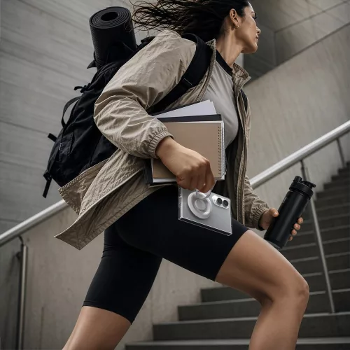 Spigen Airskin Samsung Galaxy Z Fold 8 tok, MagSafe, Clear White, átlátszó