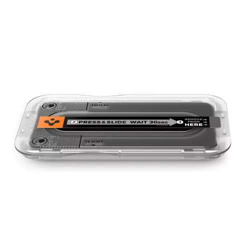 Spigen Glas.tR EZ Fit Pro Samsung Galaxy A27 tempered kijelzővédő fólia felhelyező kerettel (2db)