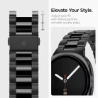 Spigen Modern Fit 316L Samsung Galaxy Watch 8 / Watch 8 Classic (40/44/46mm) szíj, fekete