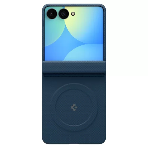 Spigen Airskin Aramid Mag Samsung Galaxy Z Flip 8 tok, MagSafe, Aramid, kék