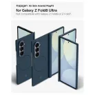 Spigen Airskin Aramid Mag Samsung Galaxy Z Fold 8 Ultra tok, MagSafe, Aramid, kék