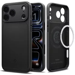   Spigen Thin Fit MagFit Apple iPhone 18 Pro / 17 Pro tok, MagSafe, Black, fekete