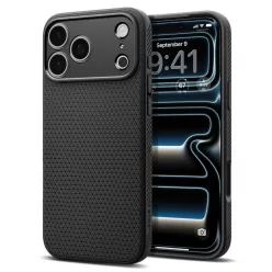   Spigen Liquid Air Apple iPhone 18 Pro / 17 Pro tok, Black, fekete