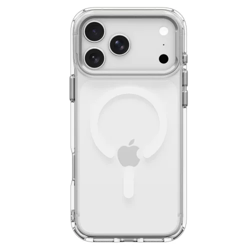 Spigen Ultra Hybrid Optik S Apple iPhone 18 Pro / 17 Pro tok, MagSafe, Clear Silver, átlátszó-ezüst