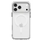 Spigen Ultra Hybrid Optik S Apple iPhone 18 Pro / 17 Pro tok, MagSafe, Clear Silver, átlátszó-ezüst