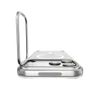 Spigen Ultra Hybrid Optik S Apple iPhone 18 Pro Max / 17 Pro Max tok, MagSafe, Clear Silver, átlátszó-ezüst