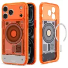 Spigen Ultra Hybrid MagFit Apple iPhone 18 Pro Max / 17 Pro Max tok, MagSafe, C-One, narancs