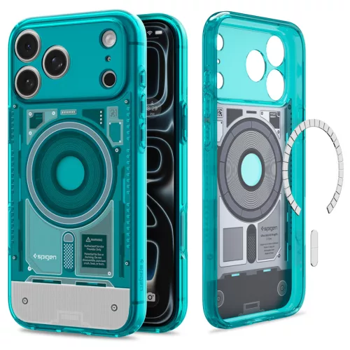 Spigen Ultra Hybrid MagFit Apple iPhone 18 Pro Max / 17 Pro Max tok, MagSafe, C-One, kék