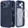 Spigen Ultra Hybrid MagFit Apple iPhone 18 Pro Max / 17 Pro Max tok, MagSafe, Frost, sötétkék
