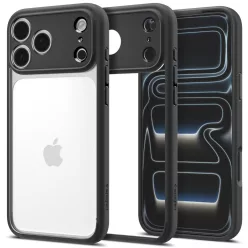   Spigen Ultra Hybrid Apple iPhone 18 Pro Max / 17 Pro Max tok, Matte Black, fekete