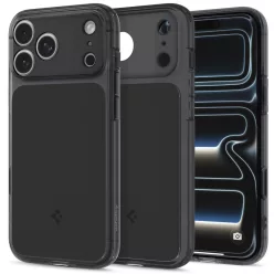   Spigen Ultra Hybrid T MagFit Apple iPhone 18 Pro Max / 17 Pro Max tok, MagSafe, Matte Black, fekete