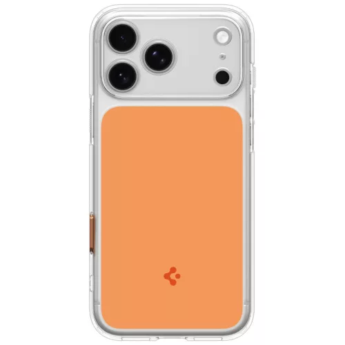 Spigen Ultra Hybrid T MagFit Apple iPhone 18 Pro Max / 17 Pro Max tok, MagSafe, Glossy Orange, narancs