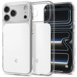   Spigen Ultra Hybrid T MagFit Apple iPhone 18 Pro Max / 17 Pro Max tok, MagSafe, Glossy White, fehér