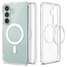 Spigen Ultra Hybrid Mag Samsung Galaxy S26 FE tok, MagSafe, Crystal Clear, átlátszó