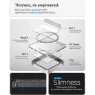 Spigen Ultra Hybrid Mag Samsung Galaxy S26 FE tok, MagSafe, Crystal Clear, átlátszó