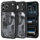 Spigen Ultra Hybrid MagFit Apple iPhone 18 Pro / 17 Pro tok, MagSafe, Zero One, fekete