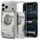 Spigen Ultra Hybrid MagFit Apple iPhone 18 Pro / 17 Pro tok, MagSafe, Zero One, natural titanium