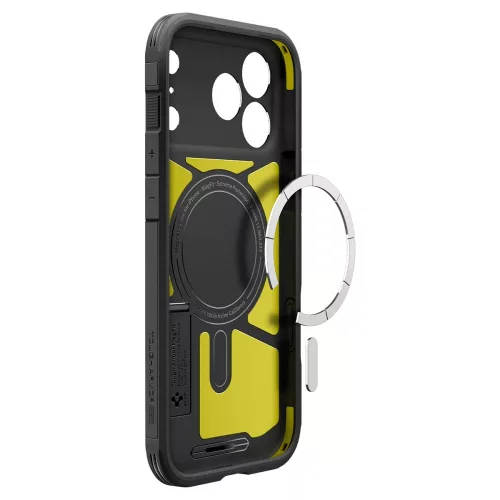 Spigen Tough Armor T MagFit Apple iPhone 18 Pro / 17 Pro tok, MagSafe, fekete