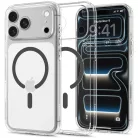 Spigen Ultra Hybrid MagFit Apple iPhone 18 Pro Max / 17 Pro Max tok, MagSafe, Clear, átlátszó-szürke