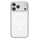 Spigen Ultra Hybrid MagFit Apple iPhone 18 Pro Max / 17 Pro Max tok, MagSafe, Clear, átlátszó-fehér