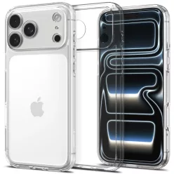   Spigen Ultra Hybrid Apple iPhone 18 Pro Max / 17 Pro Max tok, Crystal Clear, átlátszó